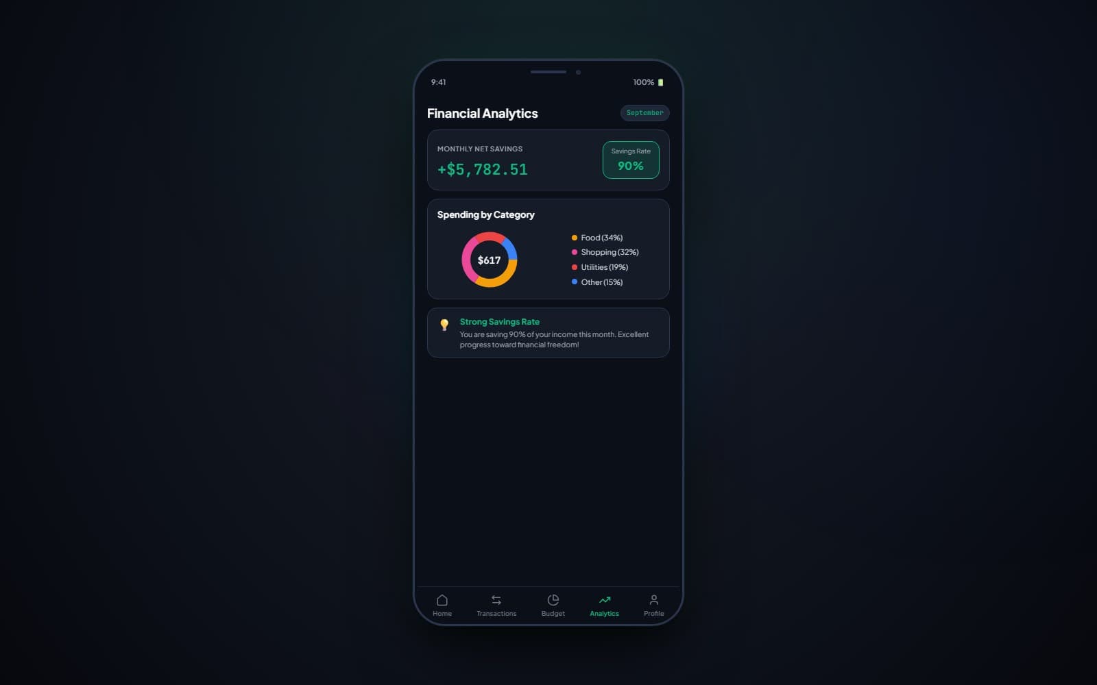 WealthFlow - Financial Analytics & Trend Telemetry